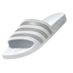 Adidas Adilette Aqua slippers cloud white platinum metallic
