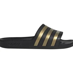 Adidas Adilette Aqua slippers core black gold metallic