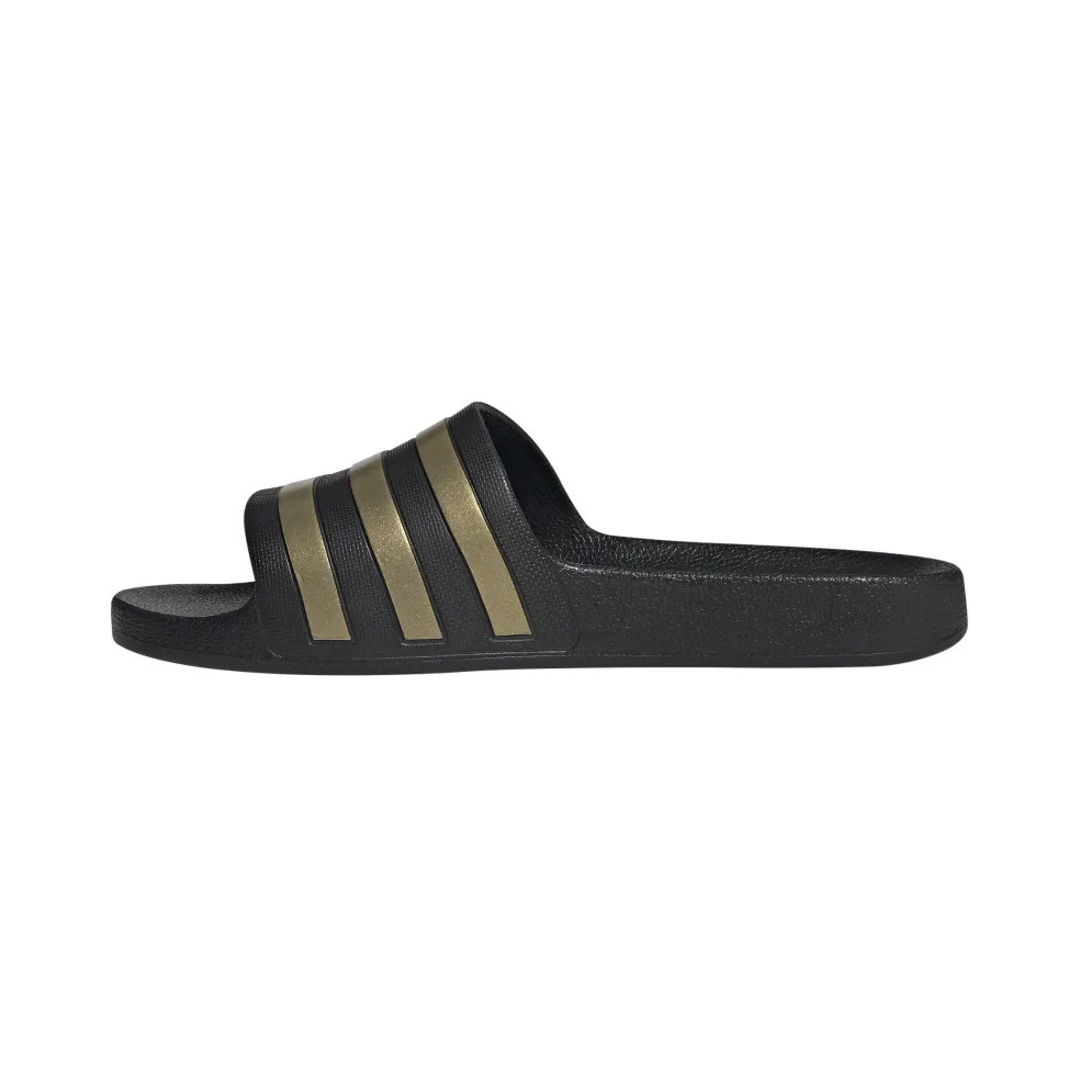 Adidas Adilette Aqua slippers core black gold metallic