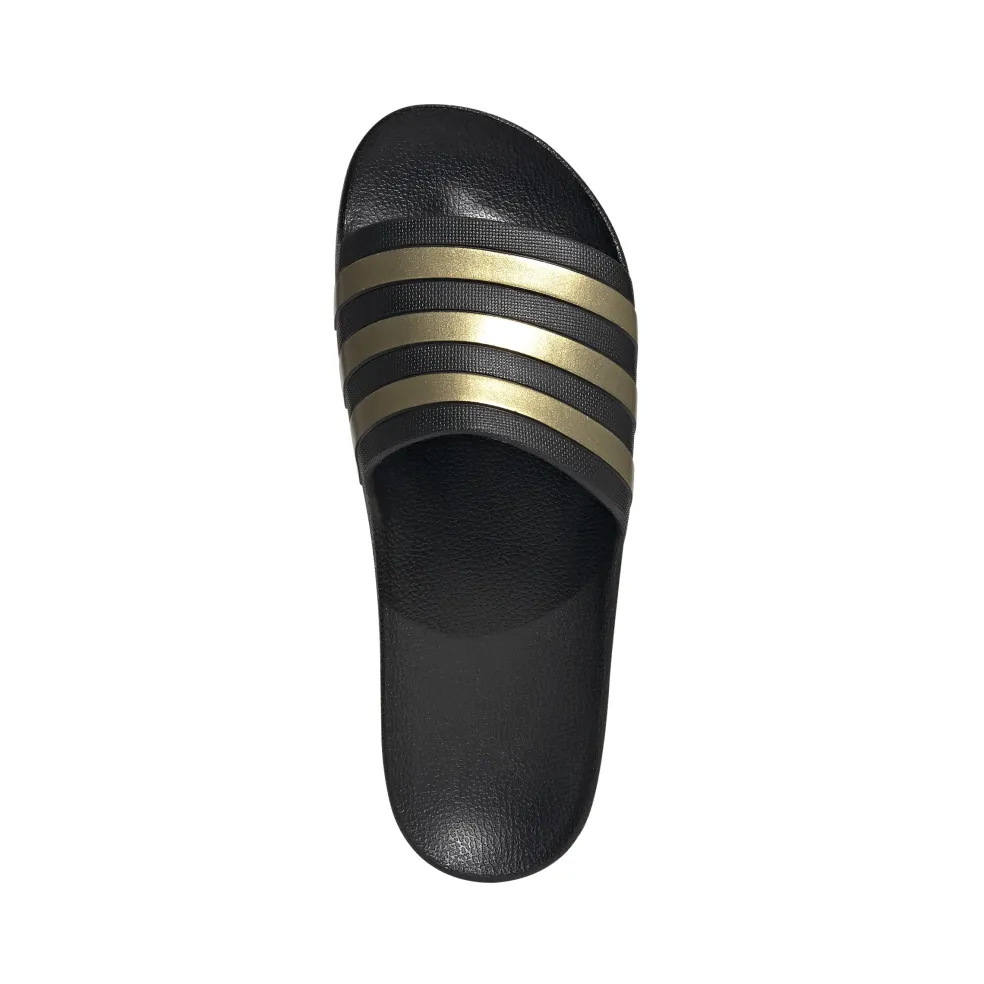 Adidas Adilette Aqua slippers core black gold metallic
