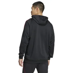 Adidas Ajax Tiro 24 hoodie heren black white bold red