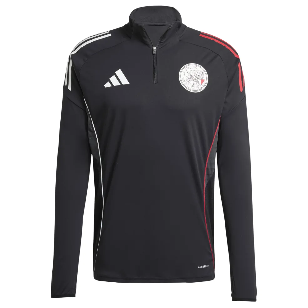 Adidas Ajax Tiro 25 trainingsshirt heren black white bold red