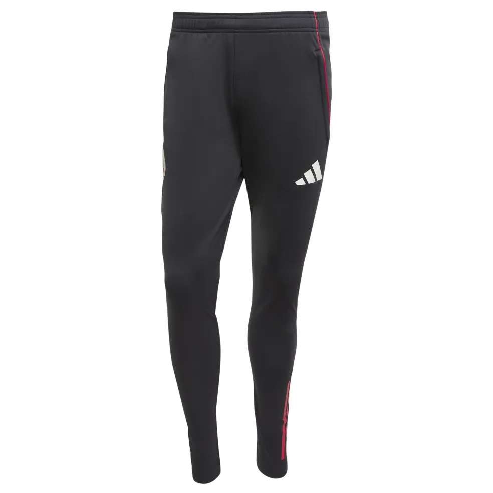 Adidas Ajax Tiro 25 trainingsbroek heren black white bold red