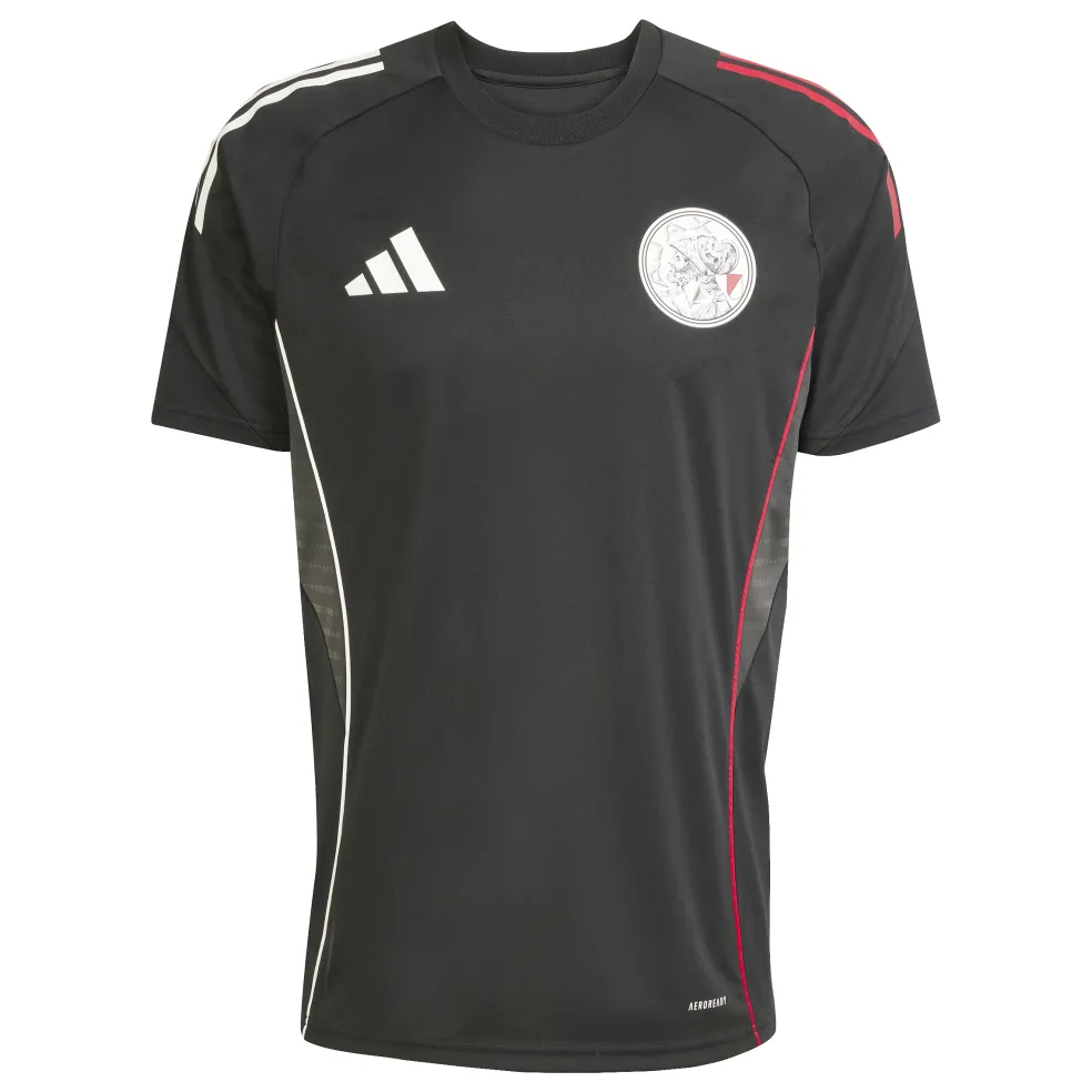 Adidas Ajax Tiro 25 voetbalshirt heren black white bold red
