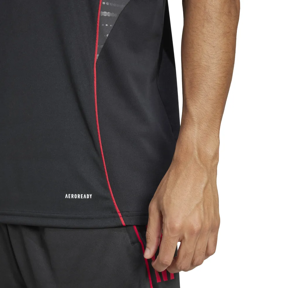 Adidas Ajax Tiro 25 voetbalshirt heren black white bold red