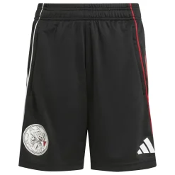 Adidas Ajax Tiro 25 voetbalbroekje junior black white bold red