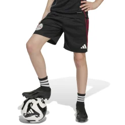 Adidas Ajax Tiro 25 voetbalbroekje junior black white bold red