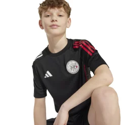 Adidas Ajax Tiro 25 voetbalshirt junior black white bold red