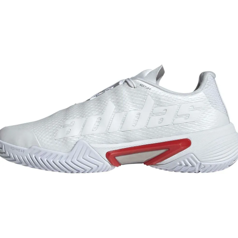 Adidas Barricade tennisschoenen dames white red