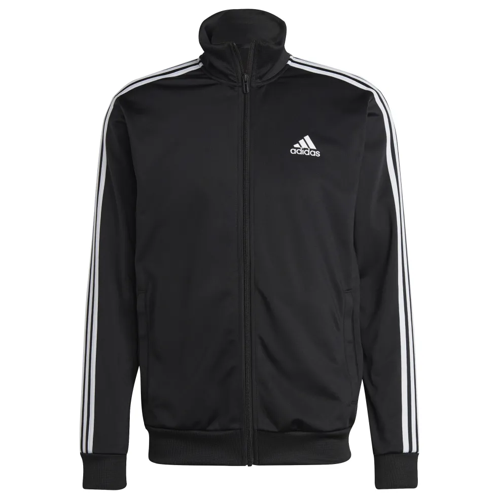 Adidas Basic 3-Stripes Tricot trainingspak heren black