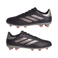 Adidas Copa Pure 2 League FG voetbalschoenen junior aurora black platinum metallic turbo