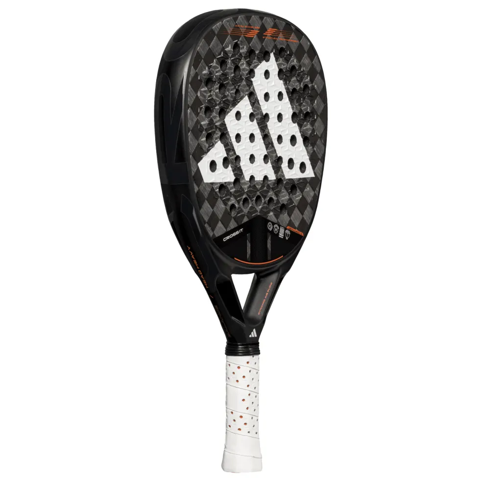 Adidas Cross IT 3.4 padel racket black solar orange white
