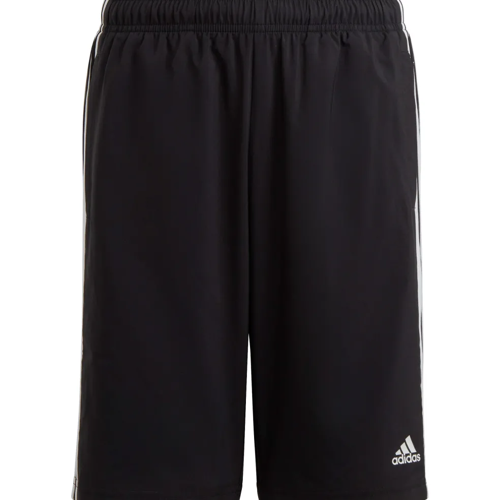 Adidas Essentials 3-Stripes Woven short junior black white
