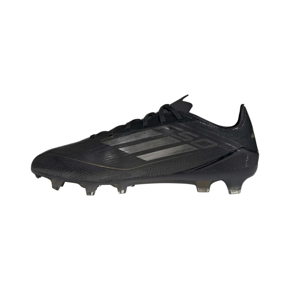 Adidas F50 Pro FG voetbalschoenen heren core black iron metallic gold metallic