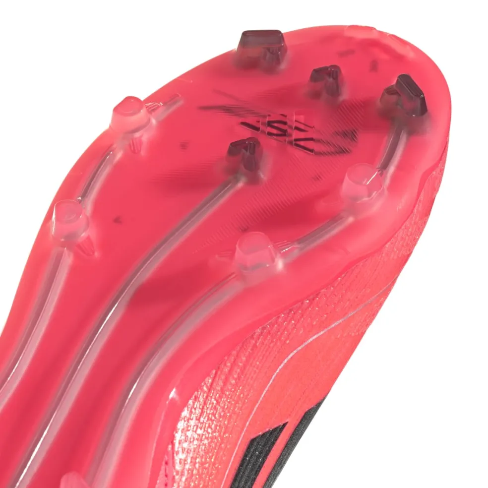 Adidas F50 Pro FG voetbalschoenen junior turbo aurora black platinum metallic