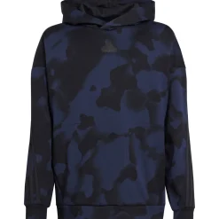 Adidas Future Icons Camo Printed hoodie junior legend ink black