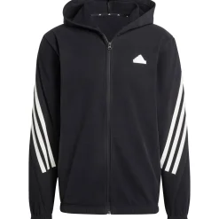 Adidas Future Icons 3-Stripes Polar fleece trainingsjack black