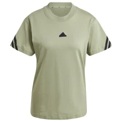 Adidas Future Icons 3-Stripes shirt dames tent green