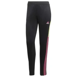Adidas Juventus 22 - 23 trainingsbroek dames black pulse  magenta