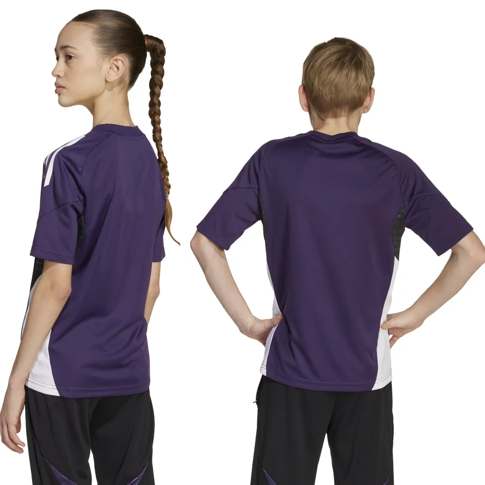 Adidas Manchester United voetbalshirt junior aurora plum