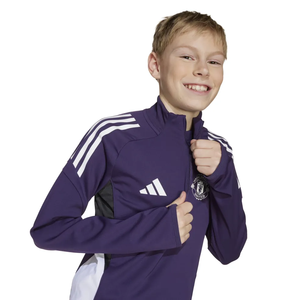 Adidas Manchester United Tiro 25 Competition trainingsshirt junior aurora plum