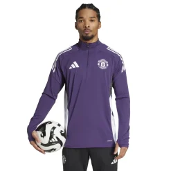 Adidas Manchester United Tiro 25 Competition trainingsshirt heren aurora plum