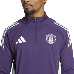 Adidas Manchester United Tiro 25 Competition trainingsshirt heren aurora plum