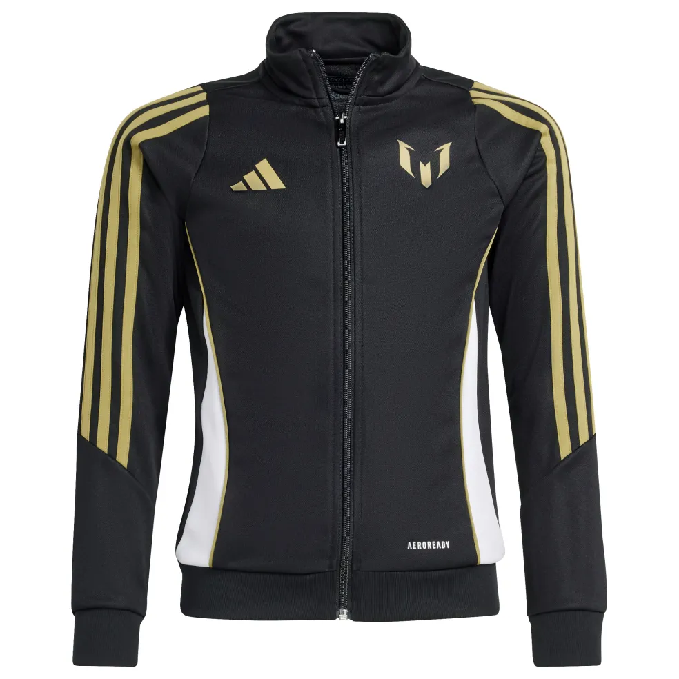 Adidas Messi trainingsjack junior black gold