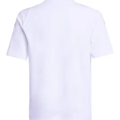 Adidas Messi voetbalshirt junior white semi lucid red