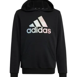 Adidas Metallic Print hoodie junior black