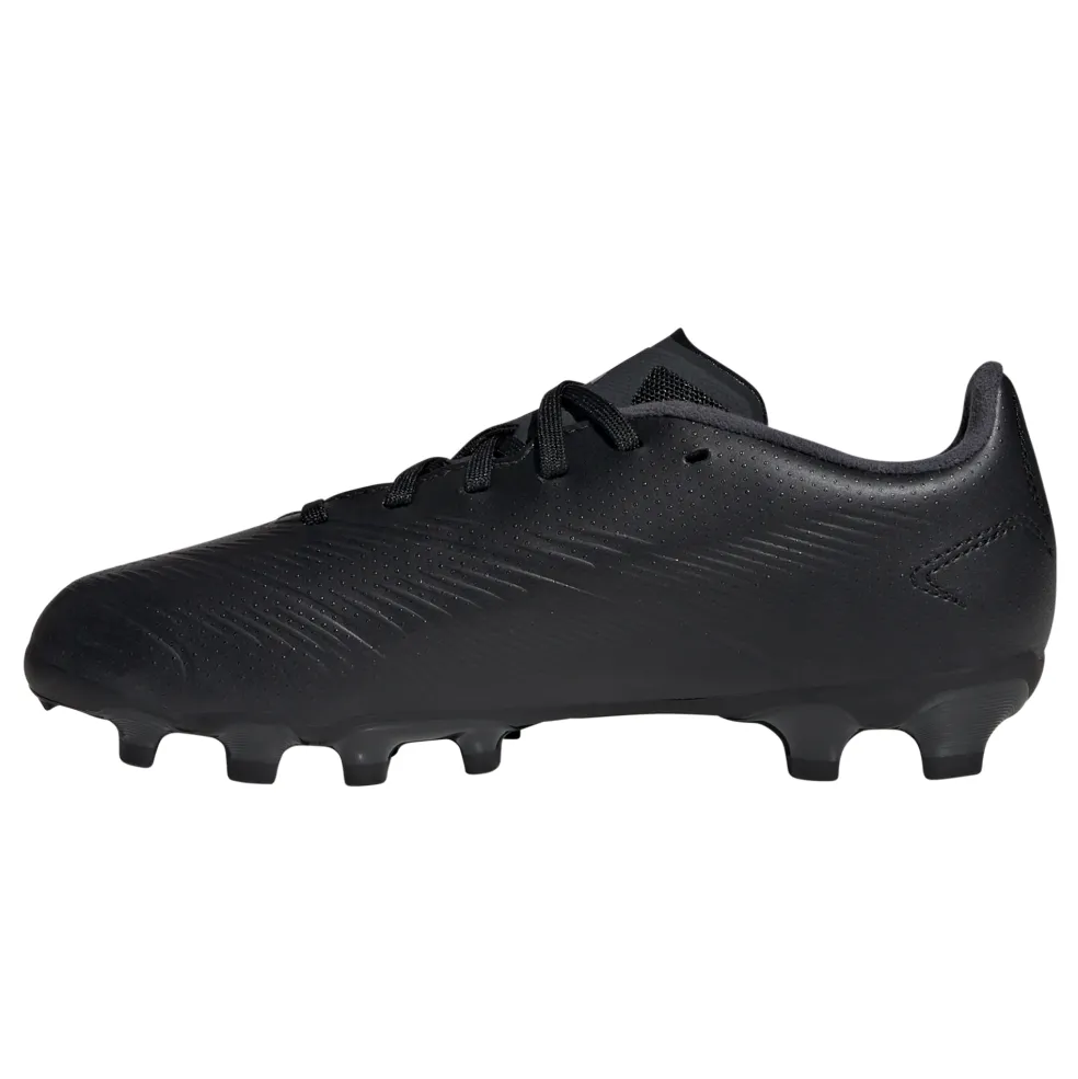 Adidas Predator 24 League Low MG junior voetbalschoenen core black carbon core black