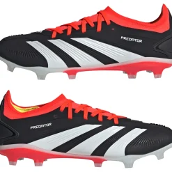 Adidas Predator 24 Pro FG voetbalschoenen heren core black cloud white solid red