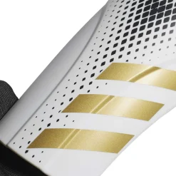 Adidas Predator 20 scheenbeschermers white gold metallic  black