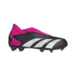 Adidas Predator Accuracy.3 voetbalschoenen junior core black cloud white team shock pink 2