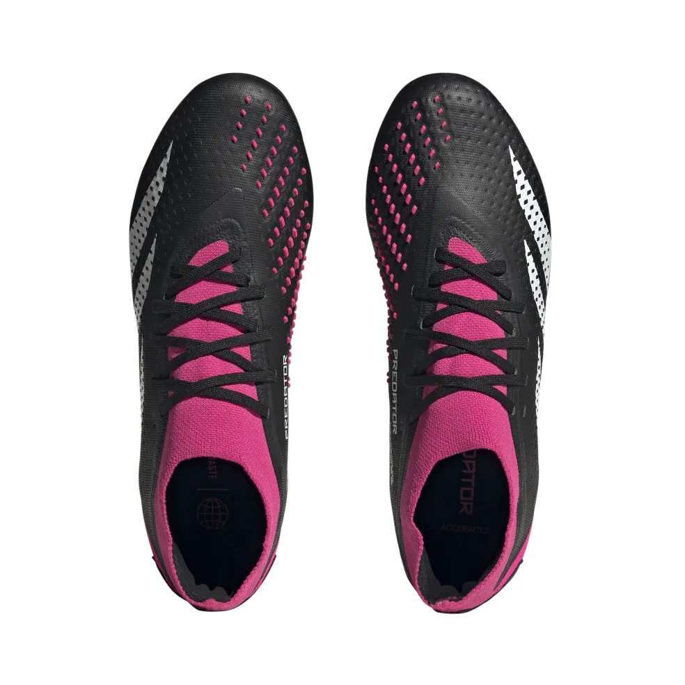 Adidas Predator Accuracy.2 FG voetbalschoenen heren core black cloud white shock pink