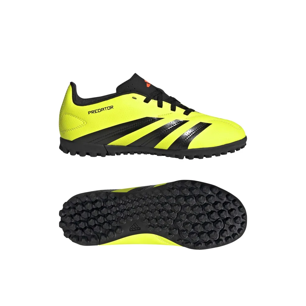 Adidas Predator Club TF voetbalschoenen junior team solar yellow 2 core black solar red