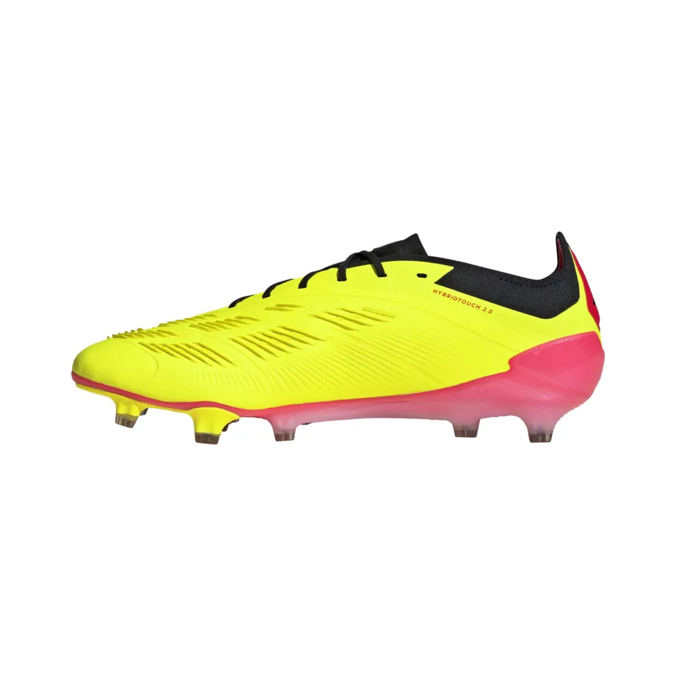 Adidas Predator Elite FG voetbalschoenen heren team solar yellow 2 core black solar red