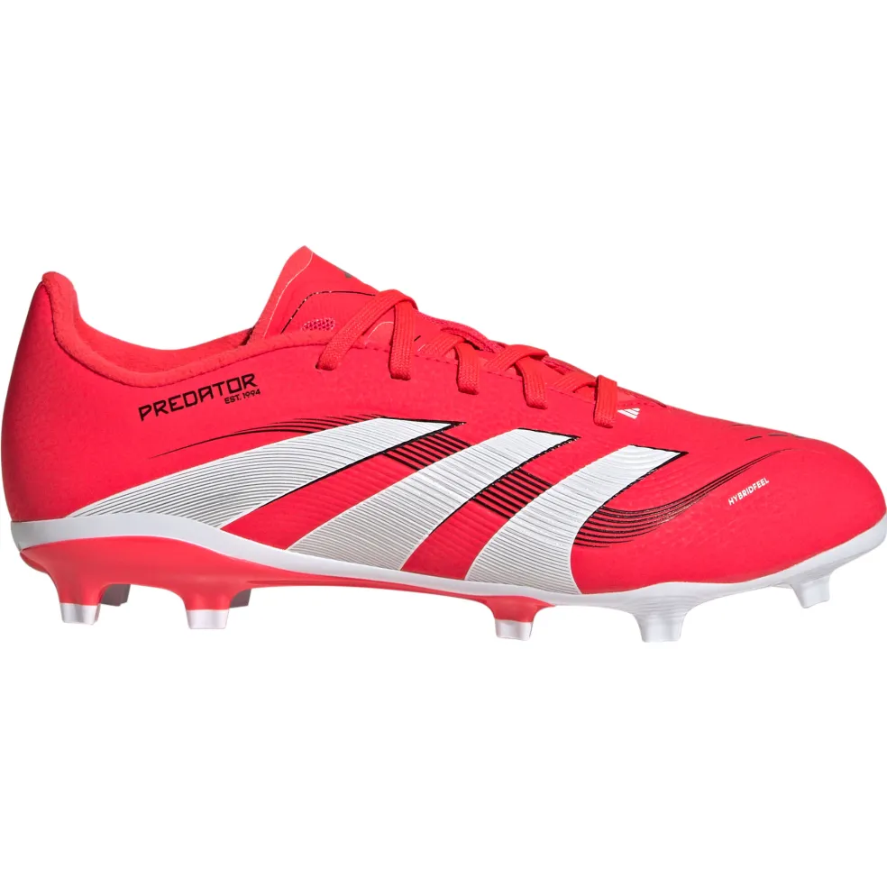 Adidas Predator League FG MG voetbalschoenen junior lucid red cloud white core black
