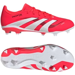 Adidas Predator League FG MG voetbalschoenen junior lucid red cloud white core black