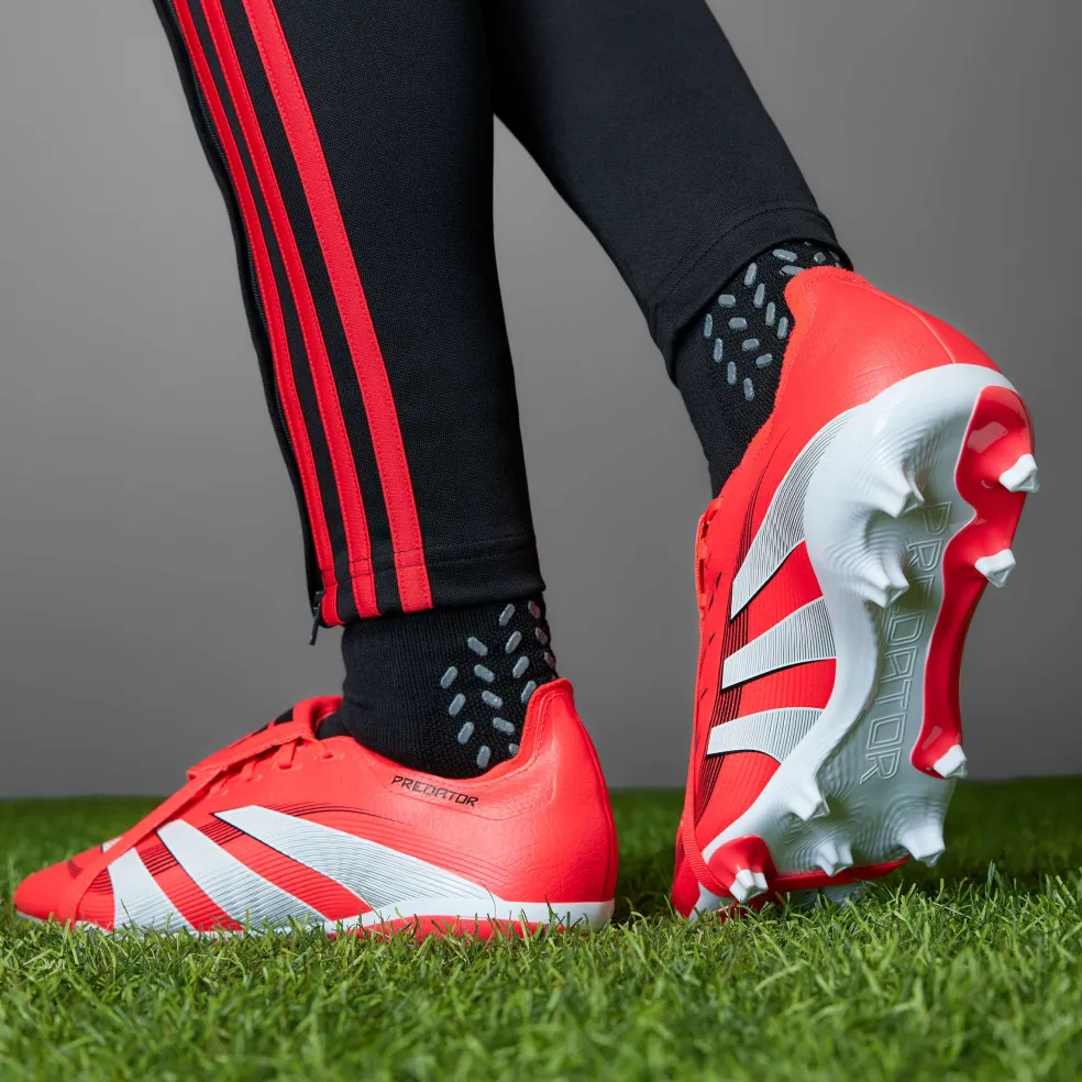 Adidas Predator League FG MG voetbalschoenen heren lucid red cloud white core black