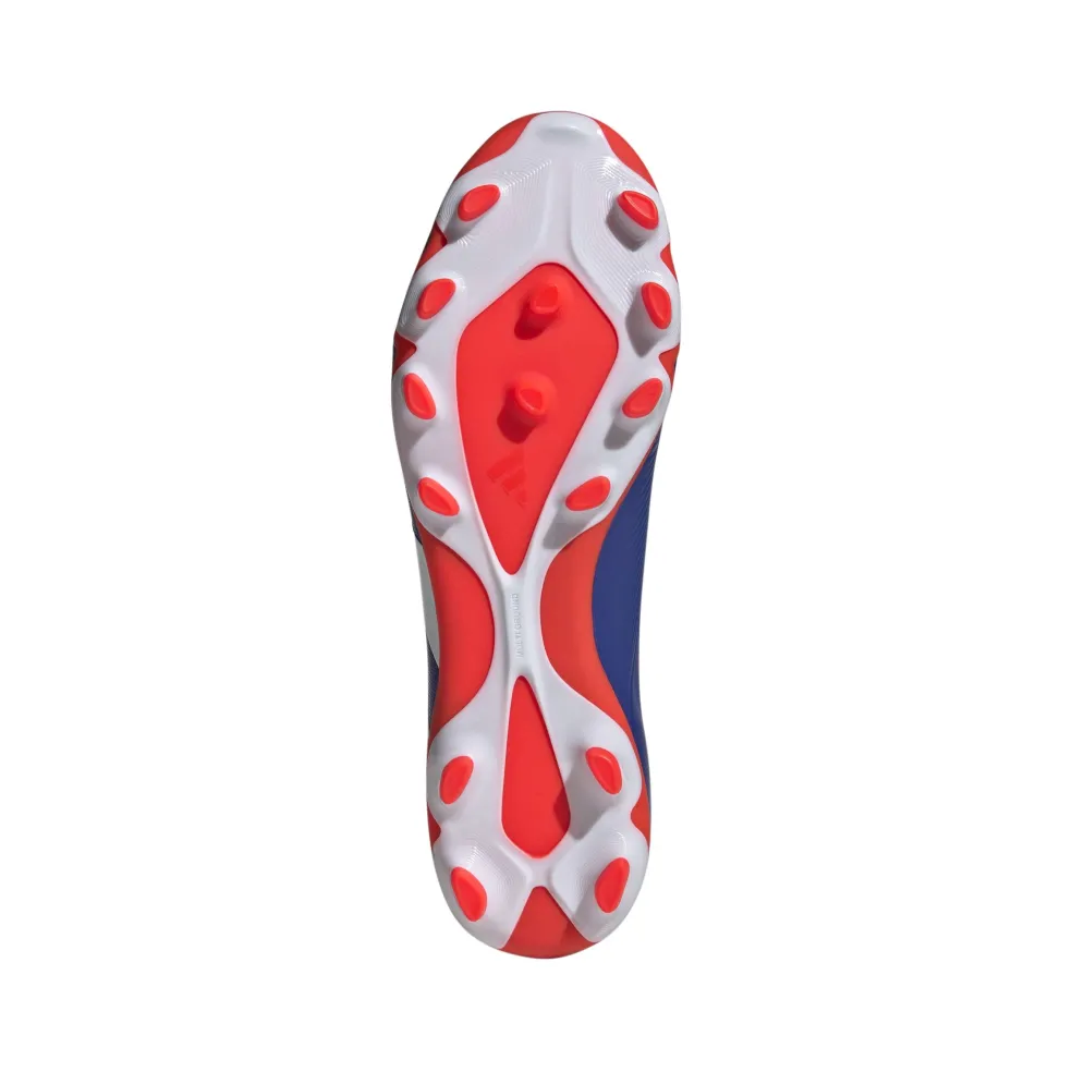 Adidas Predator League MG voetbalschoenen heren lucid blue cloud white solar red