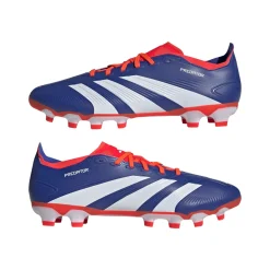 Adidas Predator League MG voetbalschoenen heren lucid blue cloud white solar red