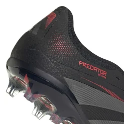 Adidas Predator Pro FG voetbalschoenen heren core black grey four lucid red