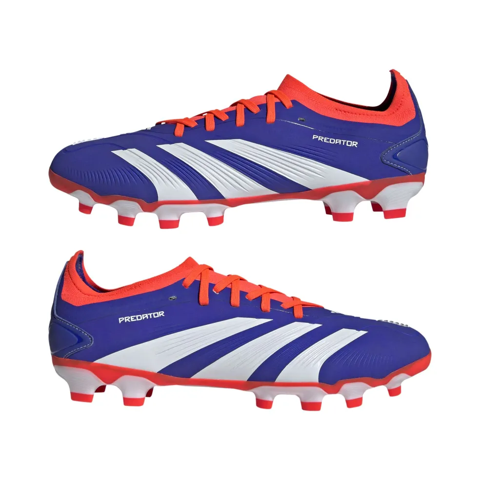 Adidas Predator Pro MG voetbalschoenen heren cloud white solar red lucid blue