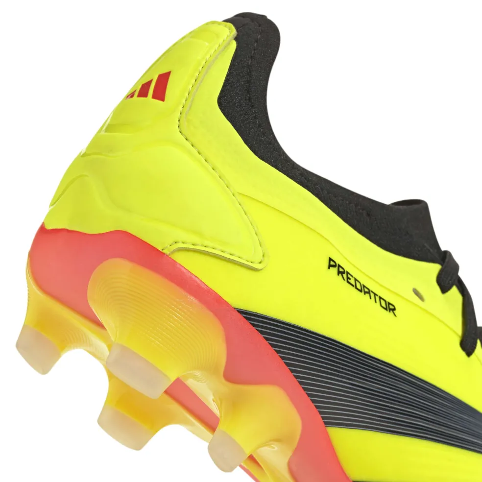 Adidas Predator Pro MG voetbalschoenen heren team solar yellow 2 core black solar red