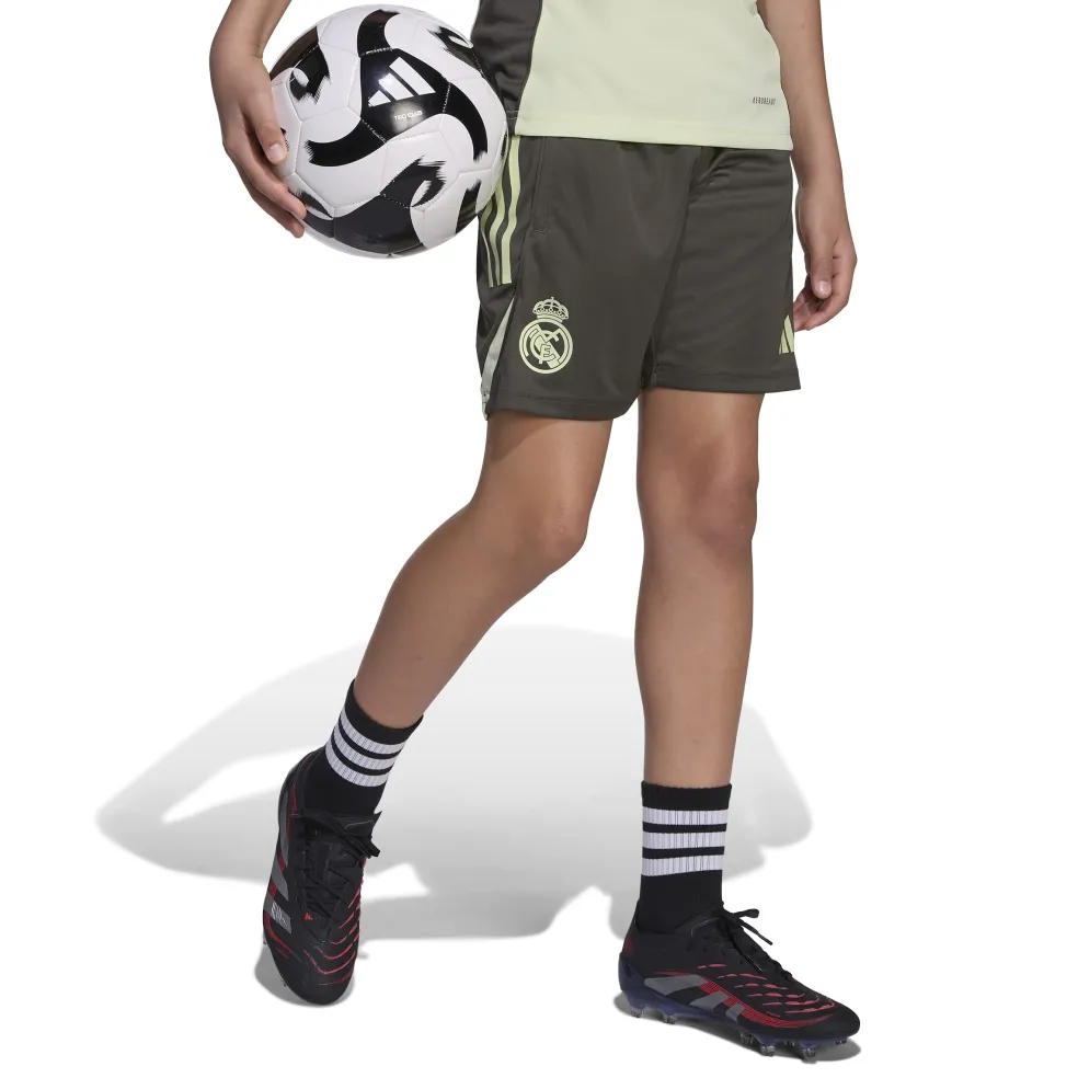 Adidas Real Madrid Tiro 25 voetbalbroekje junior utility grey