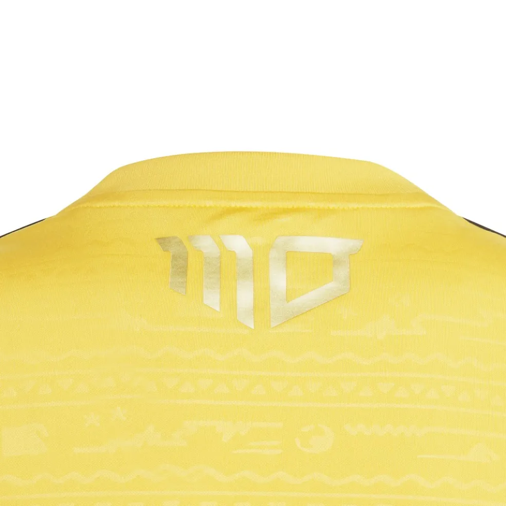 Adidas Salah voetbalshirt junior gold yellow