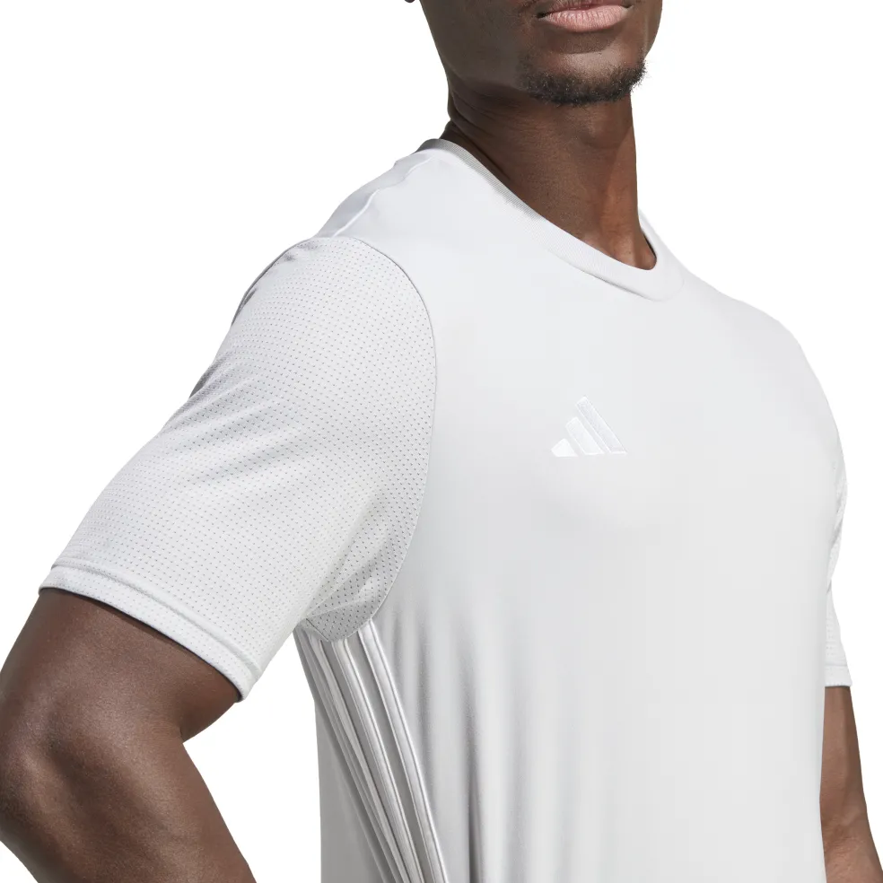 Adidas Tabela voetbalshirt heren 23 team light grey white