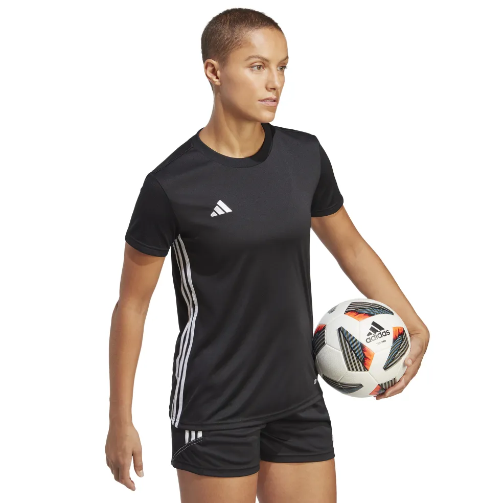 Adidas Tabela voetbalshirt dames 23 black white