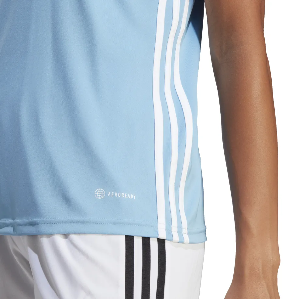 Adidas Tabela voetbalshirt dames 23 team light blue white